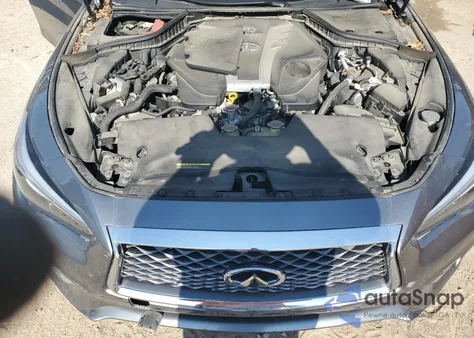 2018 Infiniti Q50 Luxe from USA, damaged, VIN JN1EV7ARXJM444707